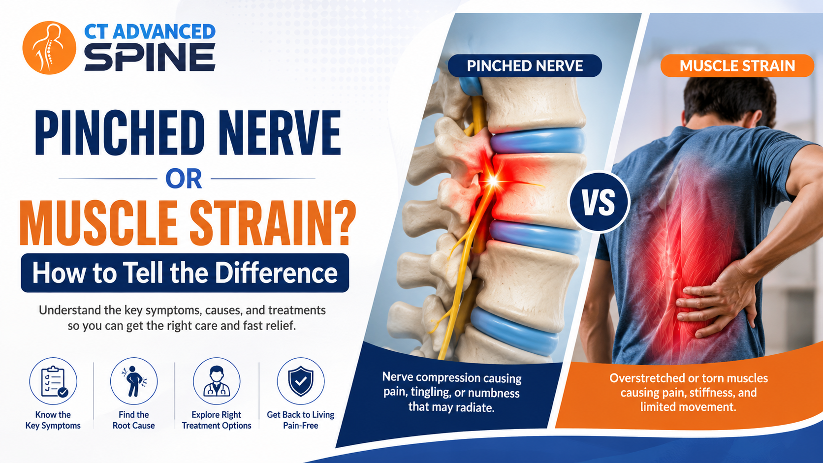 Pinched Nerve or Muscle Strain? What is the Difference