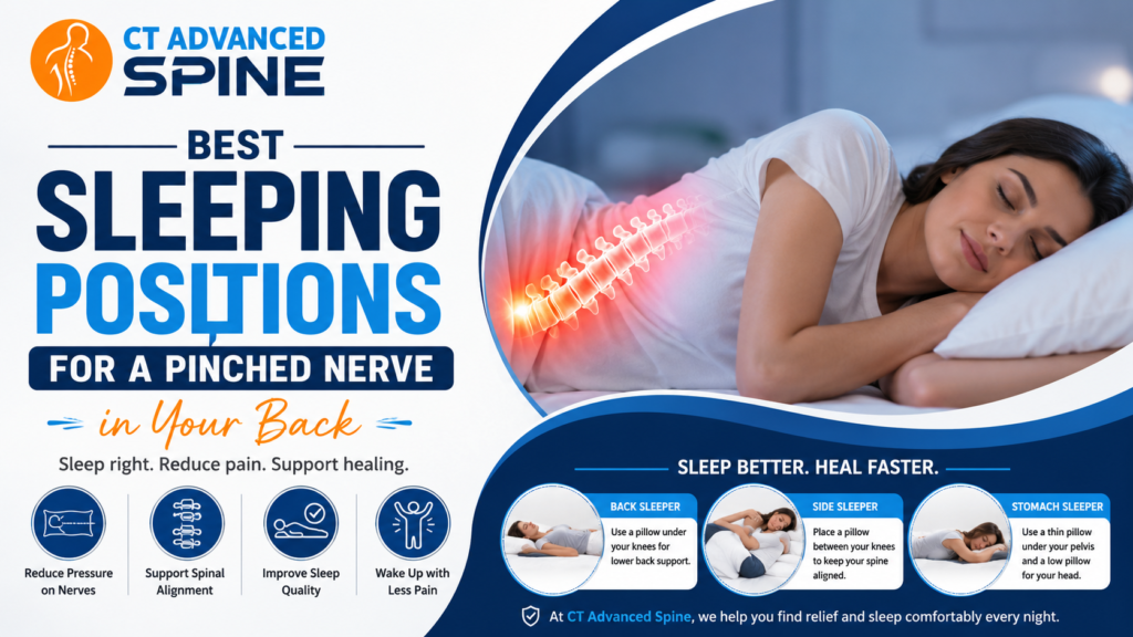 Best Sleeping Positions for a Pinched Nerve in Your Back